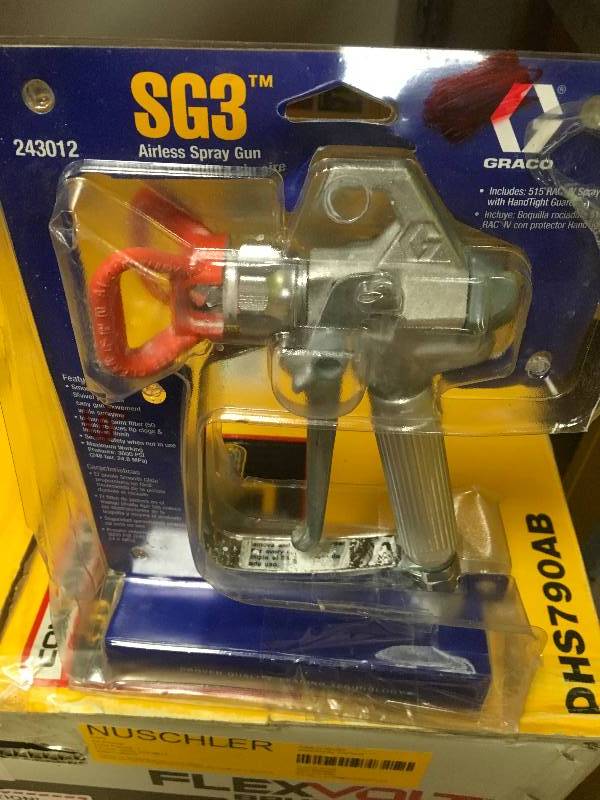 sg3 airless spray gun in good condition