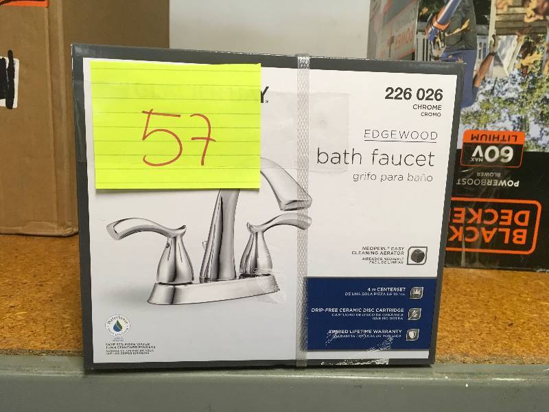 Glacier Bay edgewood bath faucet in good condition