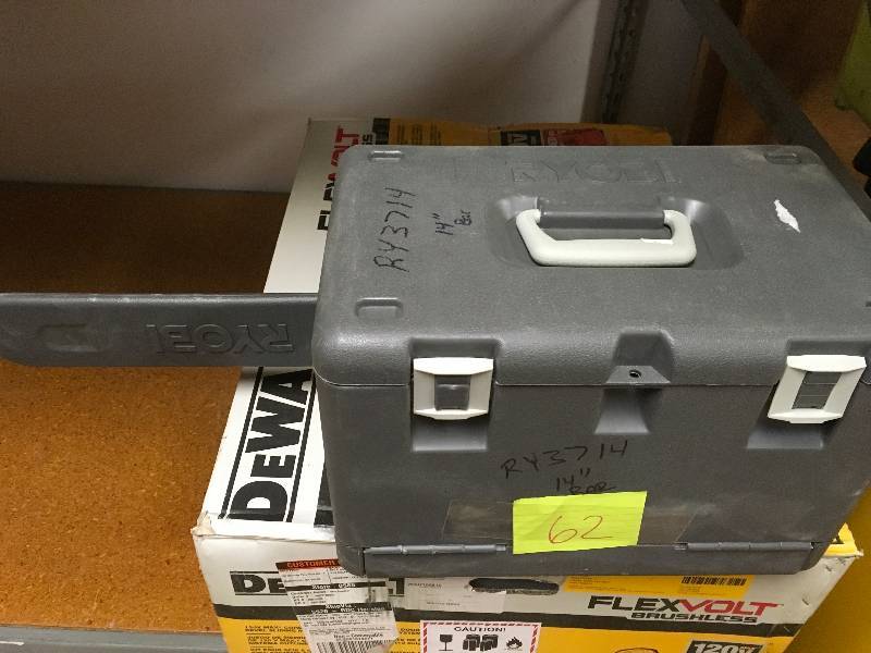 Ryobi 14 in. 37cc 2-Cycle Gas Chainsaw used