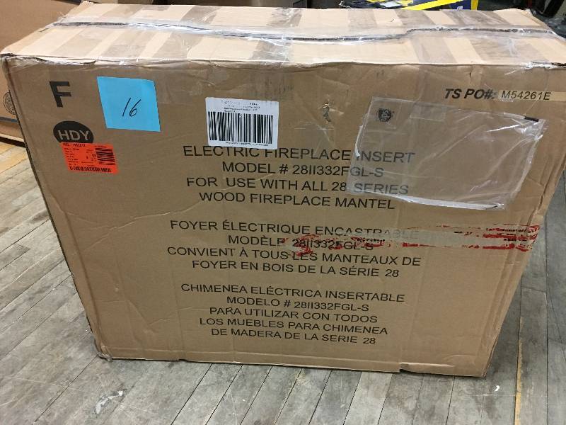 Dimplex DFI2309 Electric Fireplace Insert not used
