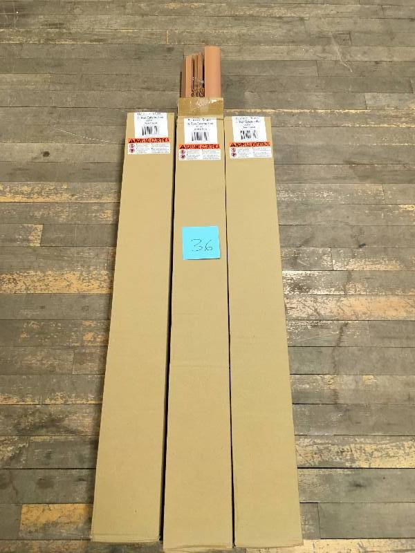 Lot of 3 Richfield Studios 2 Room Darkening Blinds (Chestnut, 34 in. X 64 in.)