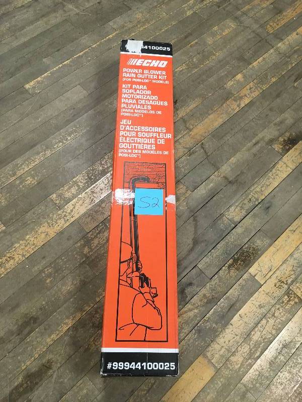 ECHO. Model # 99944100025. Rain Gutter Cleaning Kit not used
