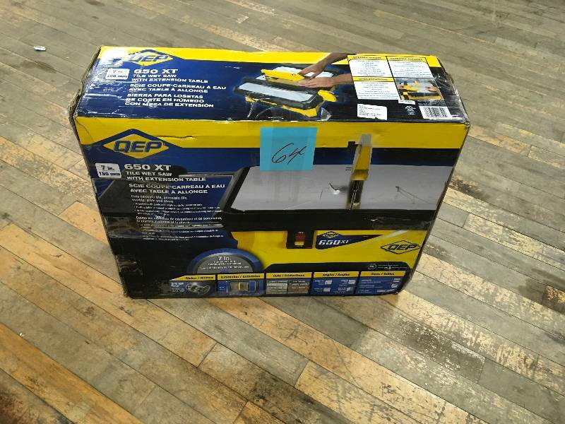 Qep 650 XT tile saw in good condition