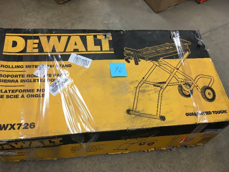 DEWALT 15 Amp 12 in. Double Bevel Sliding Compound Miter Saw new