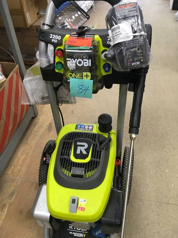 3200 PSI Ryobi  one Pressure washer in great condition