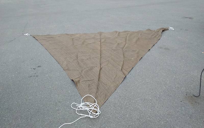 lot 16 image: 130 x 152 3-Point Sun ShadeSail