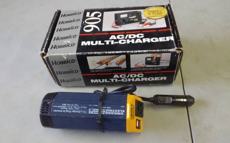 lot 40 image: Hobbico 905 ACDC Multi Charger-Power Inverter