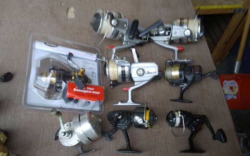 lot 55 image: Lot Assorted Reels