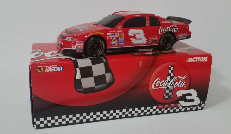 lot 18 image: Action Racing 124th Scale NASCAR #3 Dale Earnhardt Coca Cola 1998 Monte Carlo - Limited Edition