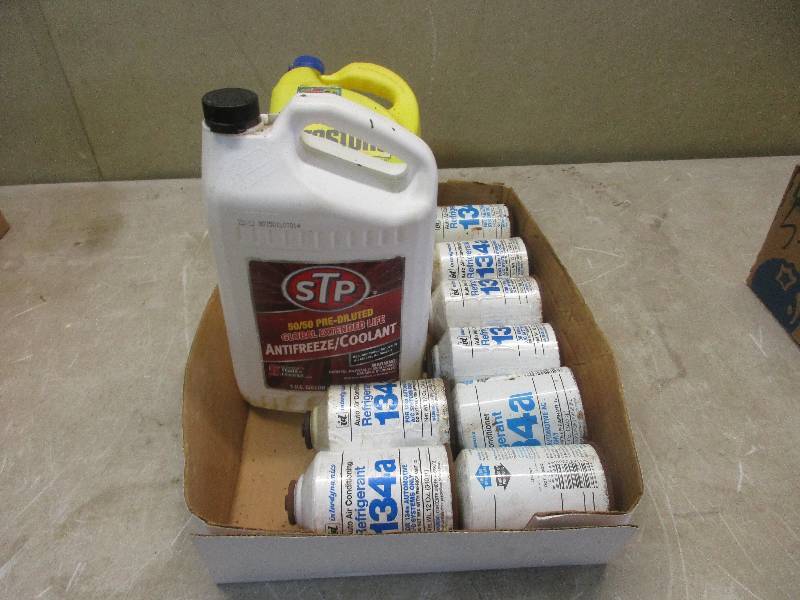 lot 5 image: Antifreeze and Freon