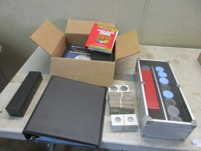 lot 25 image: Coin Collectors Equipment