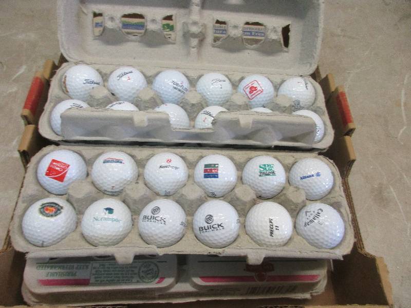 lot 28 image: Golf balls