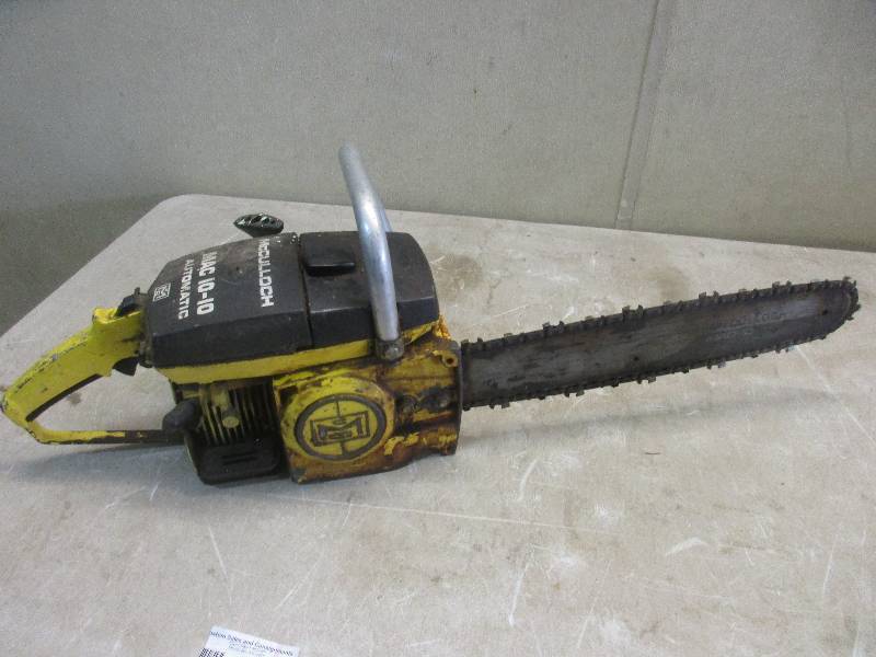 lot 54 image: McCollough chainsaw