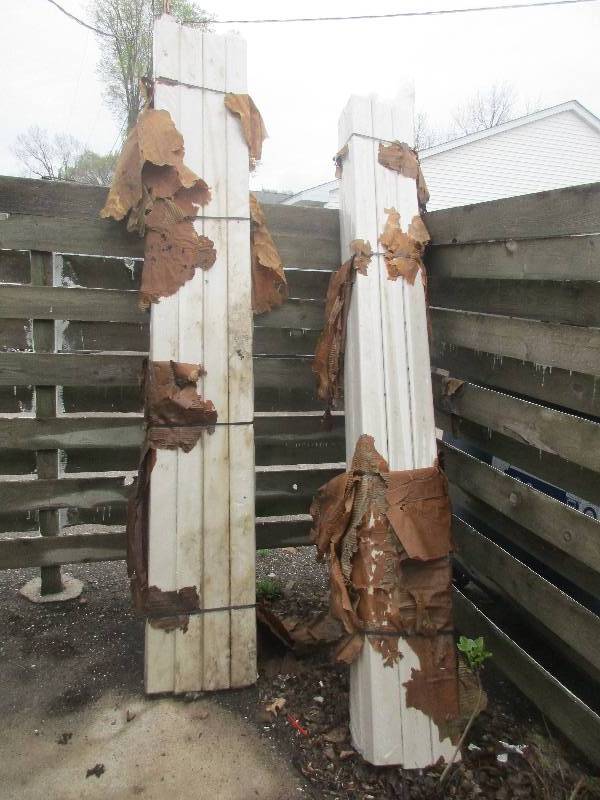 lot 63 image: PVC Posts