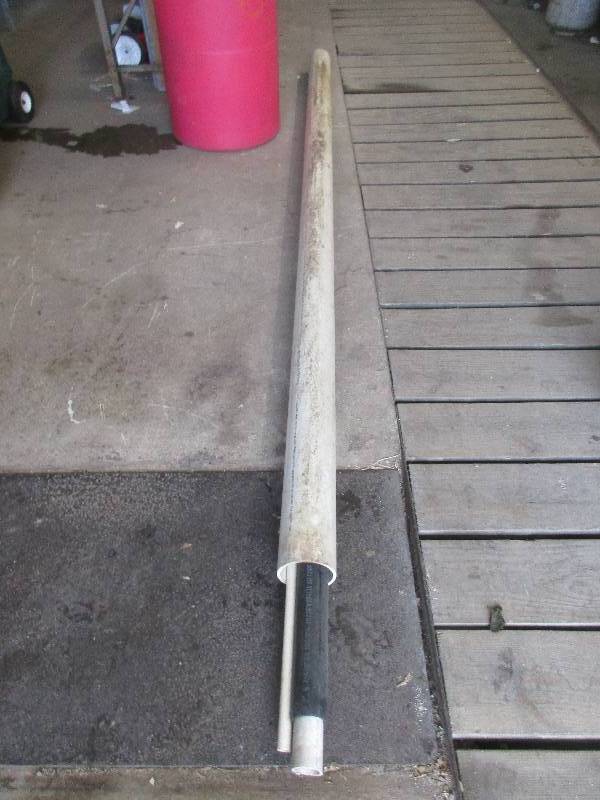 lot 71 image: PVC pipe and fittings