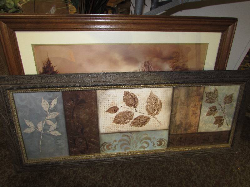lot 269 image: TWO FRAMED PICTURES