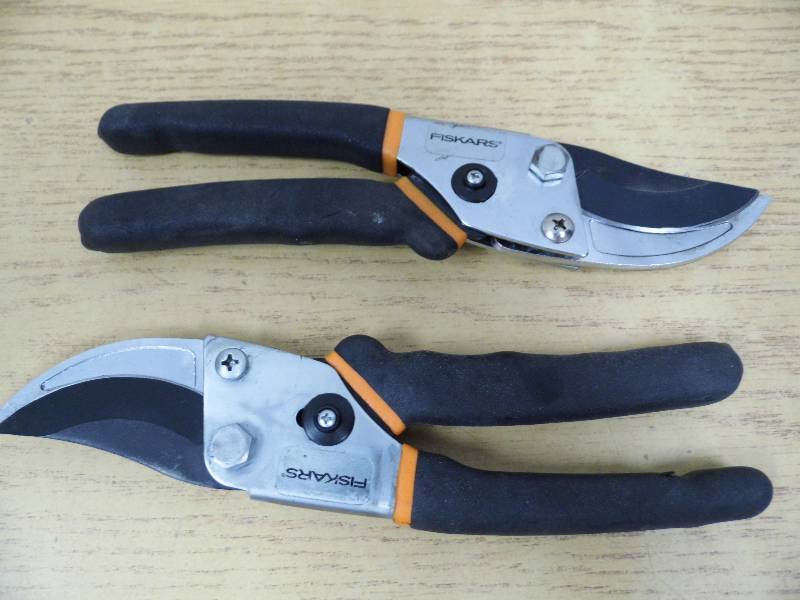 Pair of Fiskars Bypass Cutters