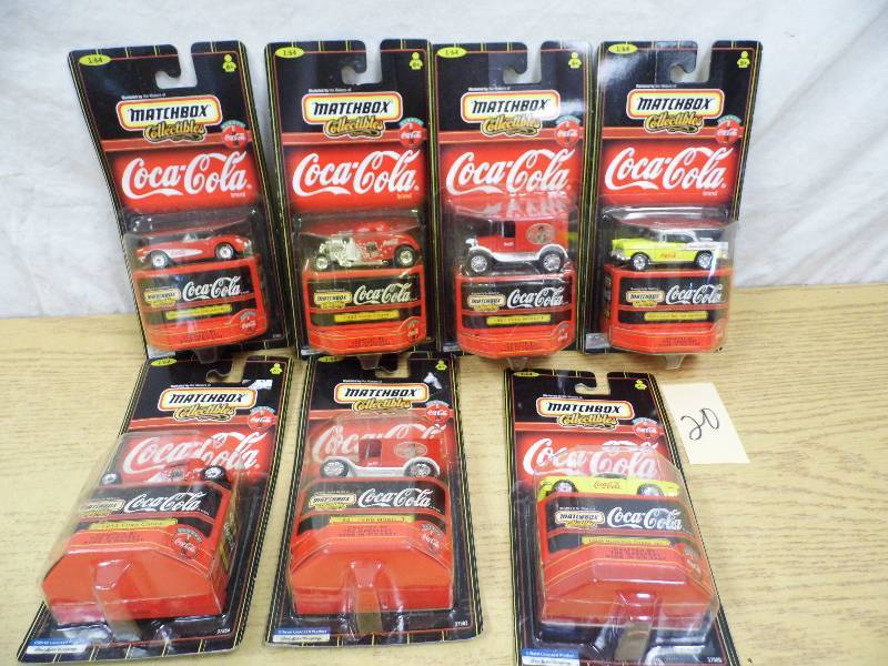 Coke Matchbox Cars