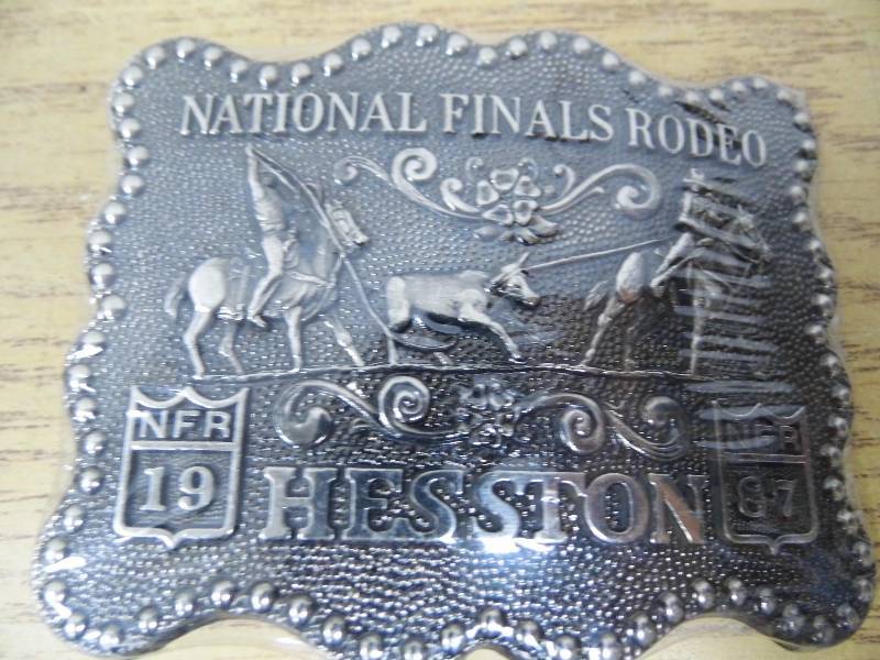 National Finals Rodeo Hesston Buckle