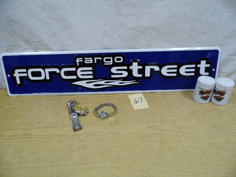 Fargo Force Metal Sign - Watches