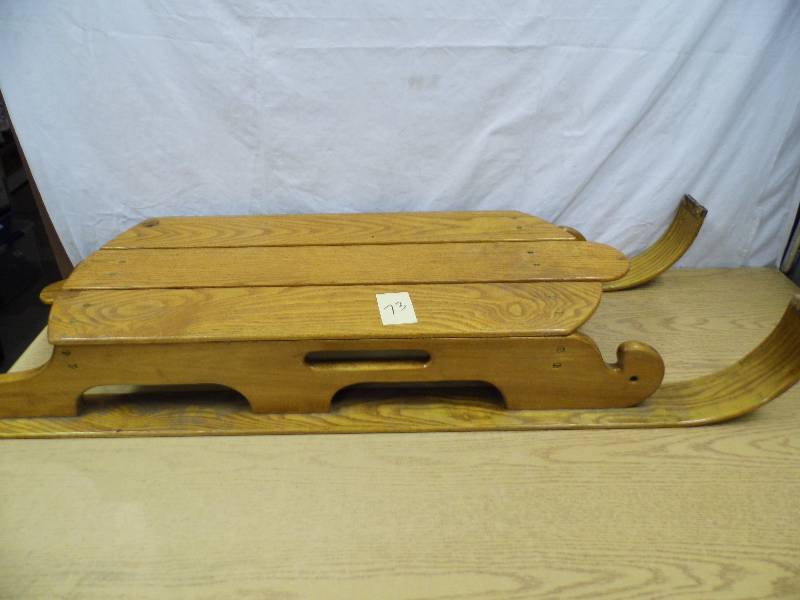 Wood Dcor Sled