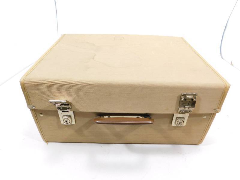 Sewing Box With Miscellaneous Sewing Items In It