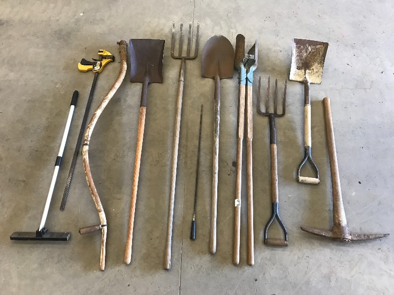 Lot Of Assorted Lawn & Garden Tools...