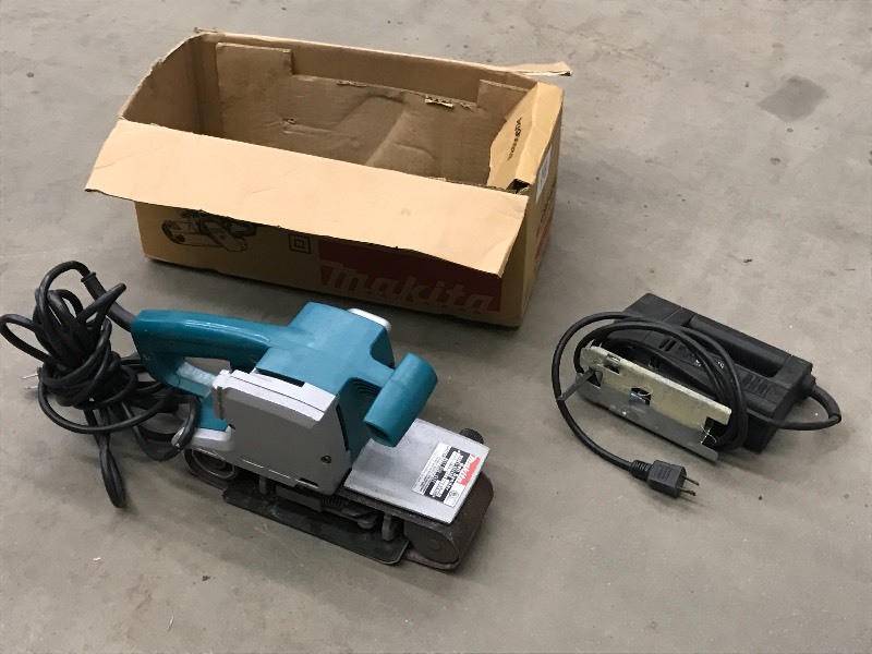 Makita Belt Sander, Black & Decker ...