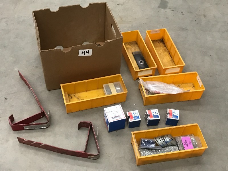 Box Of Assorted Storage Bins, Roof ...