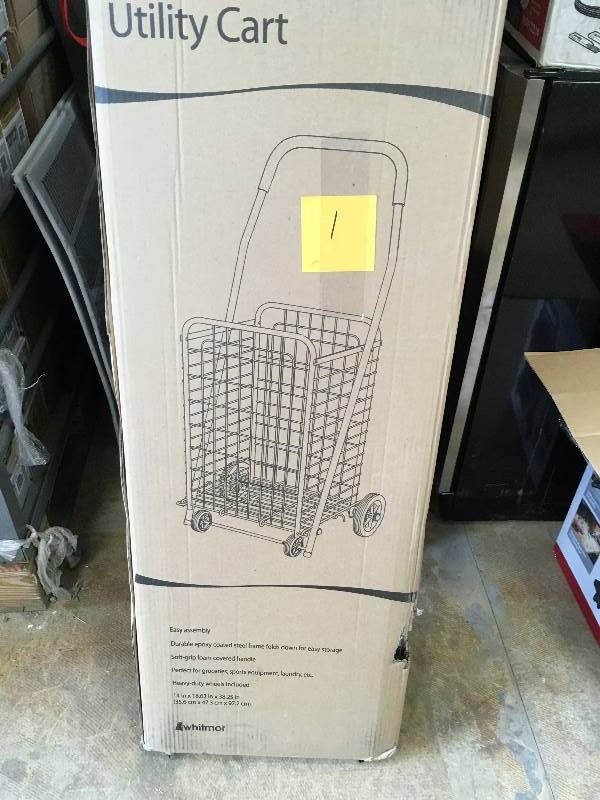 Rolling utility cart in good condition
