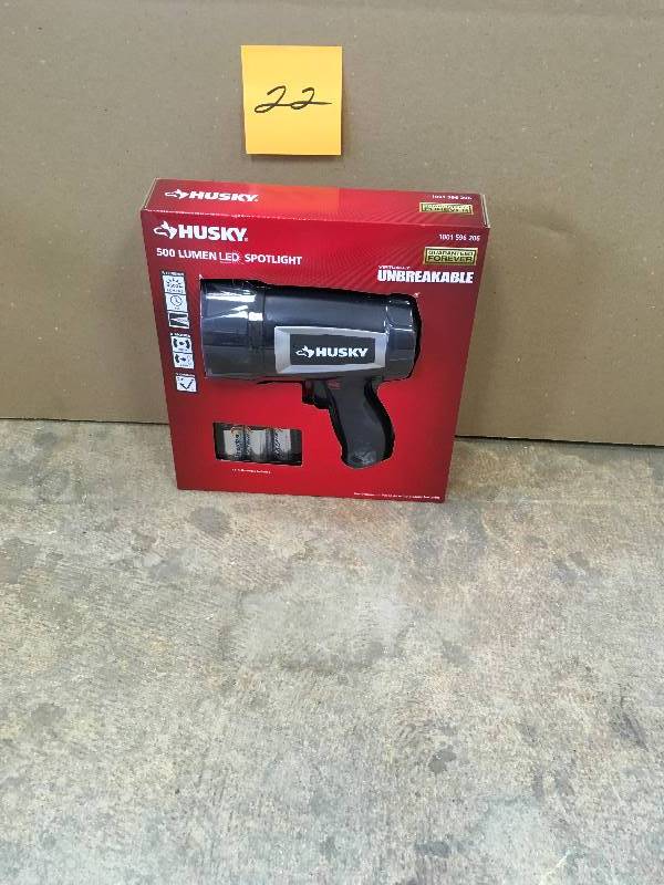 Husky 500 Lumen Led Spotlight in good condition