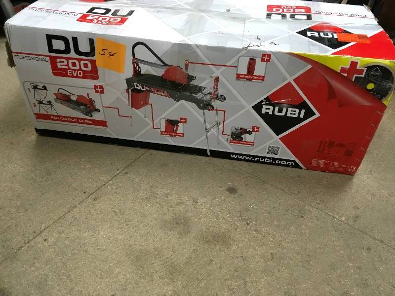 Rubi 200 evo tile cutter  in good condition