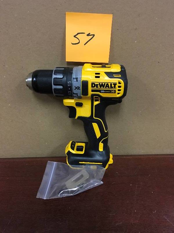 DEWALT 20-Volt MAX XR Lithium-Ion Cordless 12 in. Compact Brushless DrillDriver (Tool-Only) in good conditions