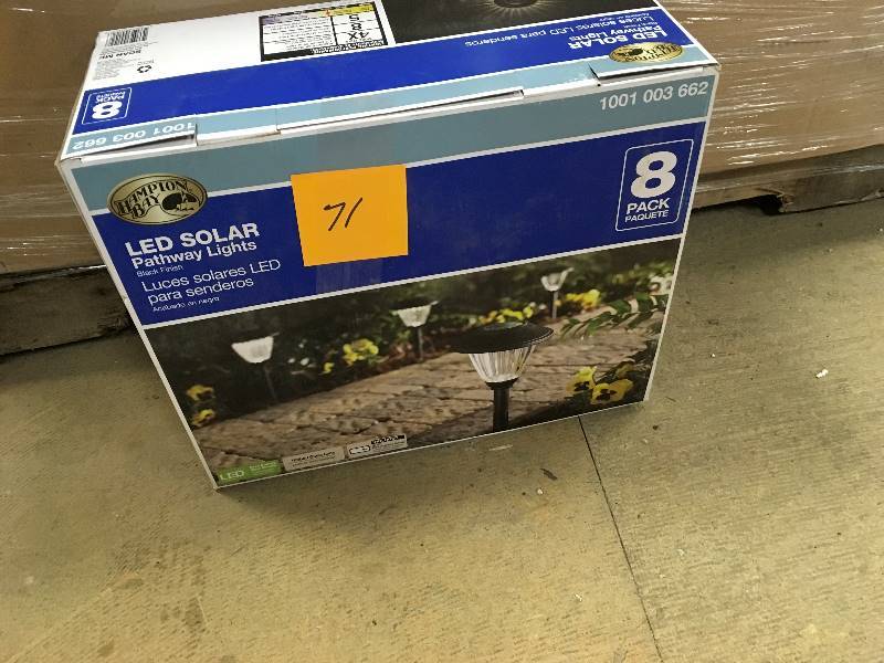 Hampton Bay LED solar Pathyway Lights in good condition
