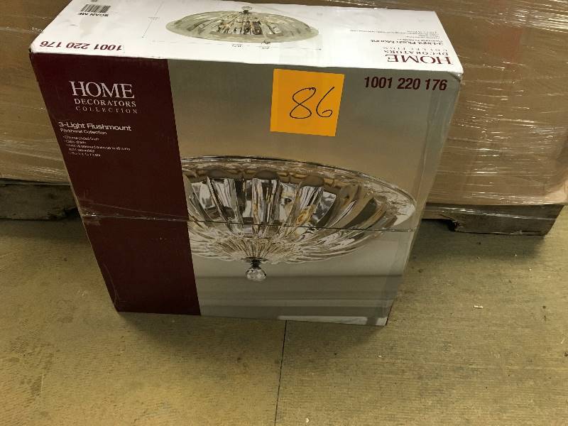 Home decorators collection 3 - light flushmount