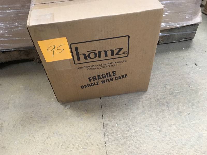 HOMZ 6 Qt. Clear Shoe Box (Set of 10) New