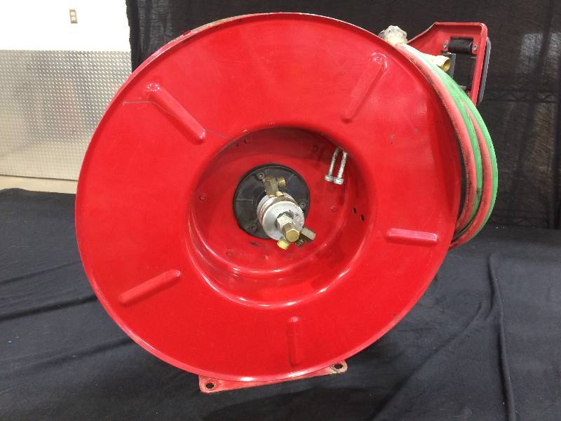 lot 34 image: Reelcraft Gas Welding Hose Reel, Model TW7450 OLP