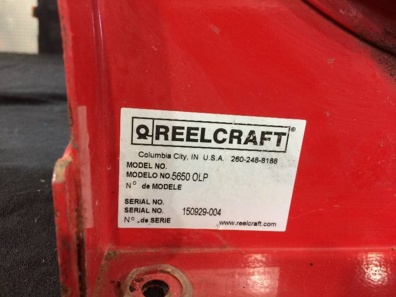 Reelcraft 5650 OLP hose reel  Bona Brothers Truck & Utilities