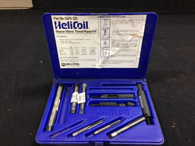 lot 73 image: Helicoil thread repair kit
