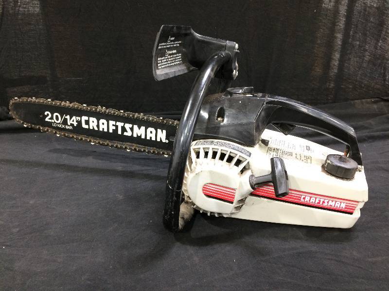 lot 96 image: Craftsman chain saw