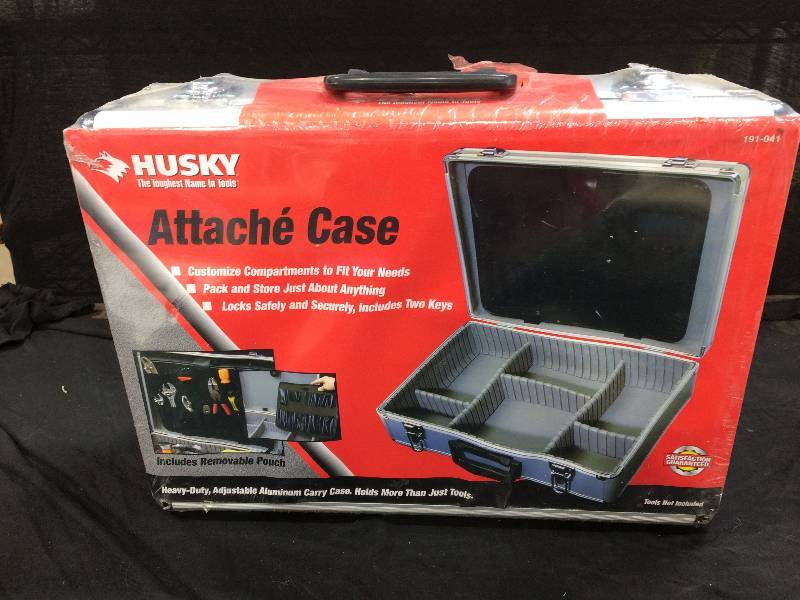 lot 115 image: Husky tool  attache case