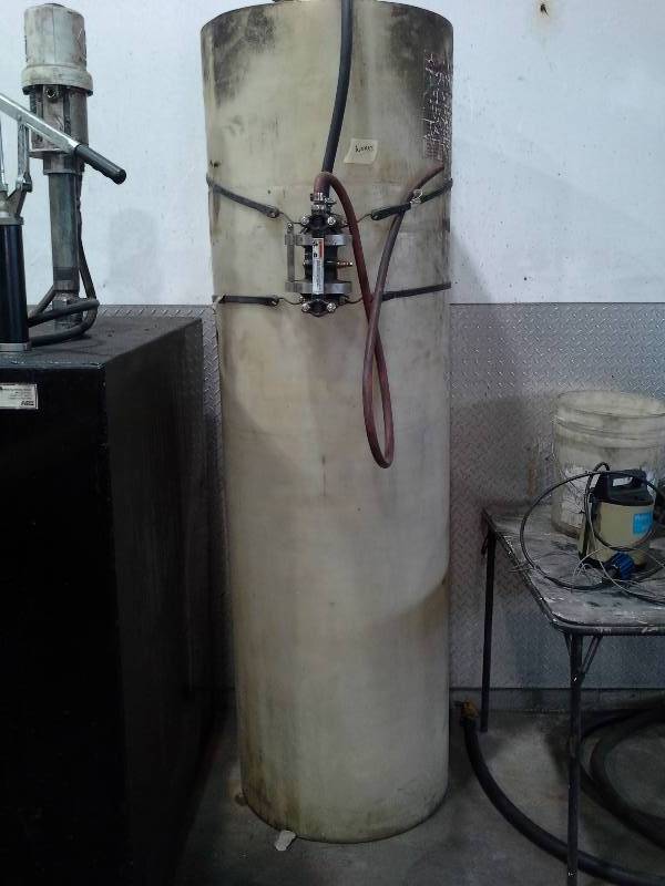 lot 20 image: Washer Fluid  Antifreeze tank with Graco pump
