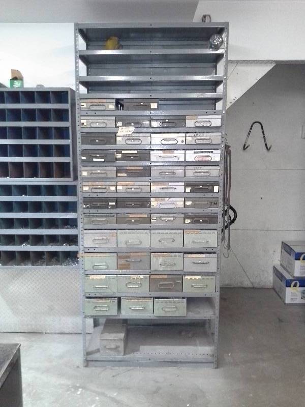 lot 31 image: Metal Parts Drawers