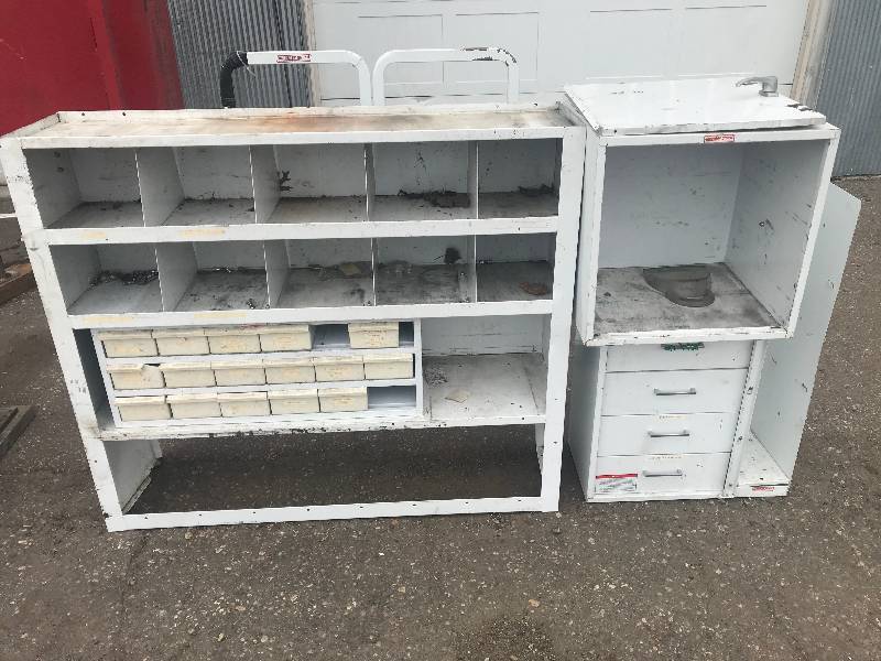 lot 82 image: Truck liner tool boxes  cubbies