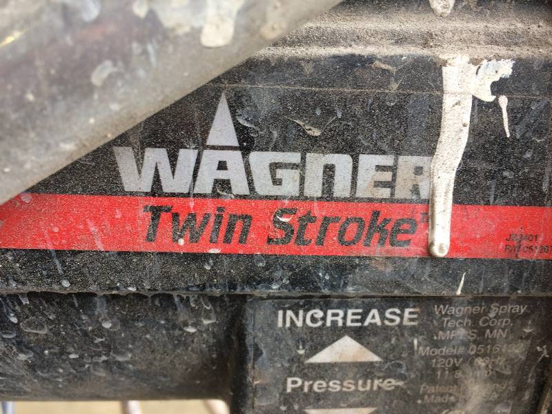 lot 150 image: Wagner twin stroke paint sprayer