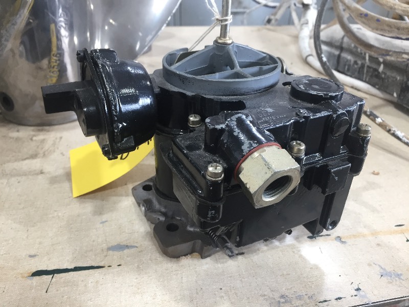 lot 69 image: 230 H Mercruiser 2 barrel carburetor