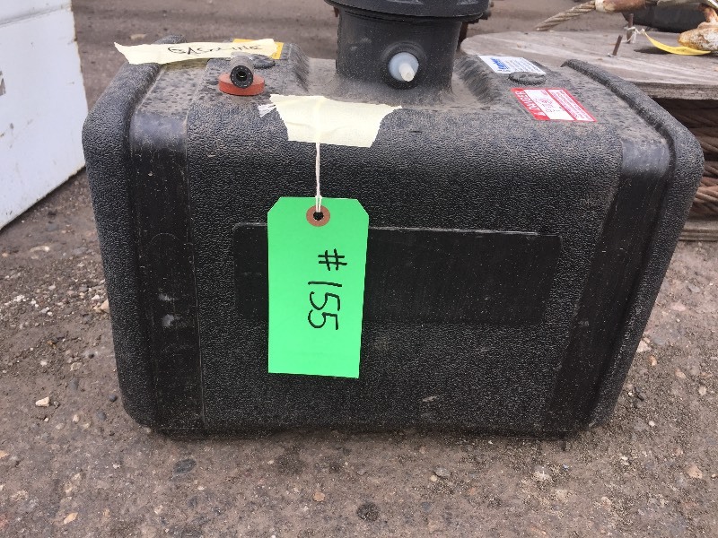 lot 155 image: Flambeau plastic gas tank