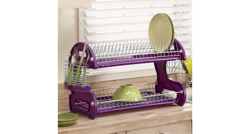 2-Tier Dish Rack open box Retail $3...