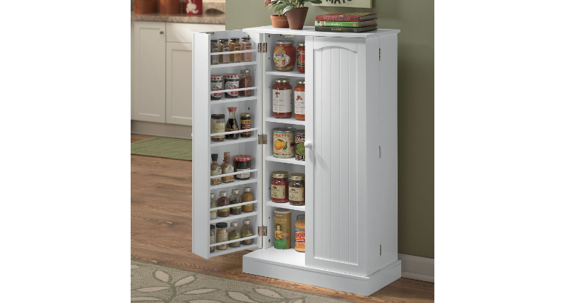 Double Door Pantry open box Retail ...