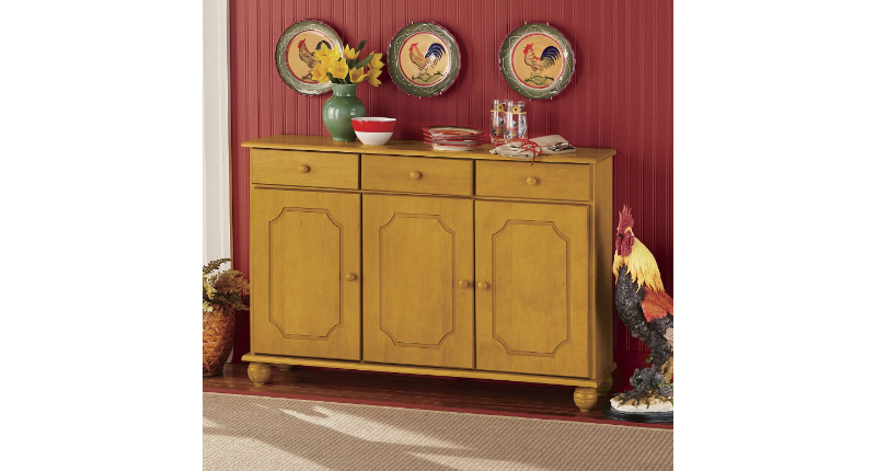 Pine Sideboard open box Retail $199...